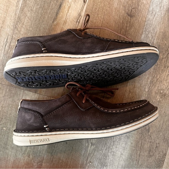 Birkenstock Pasadena Suede Moccasin Shoes - Picture 3 of 9